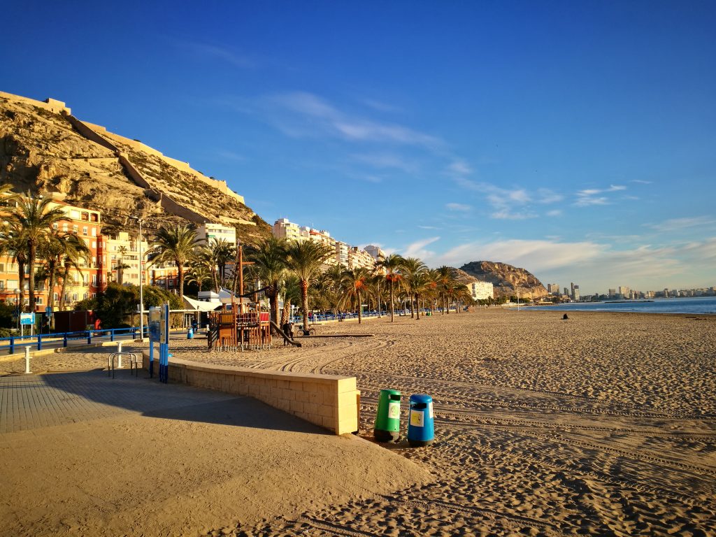 Alicante plage Postiguet