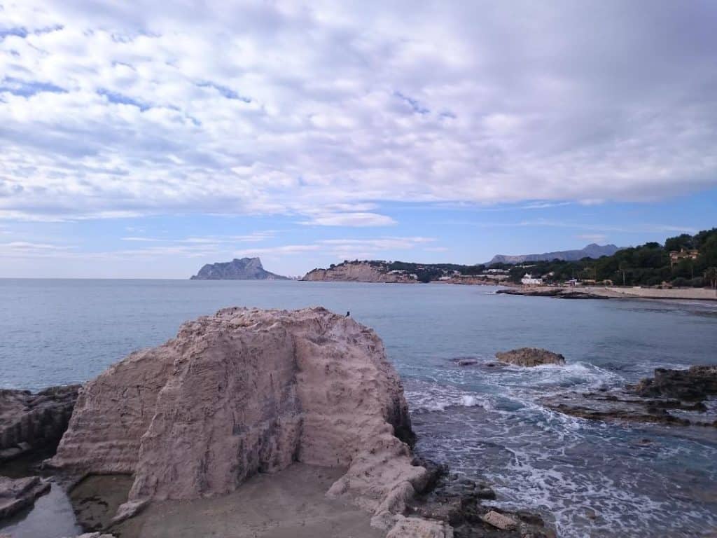 Vue du Peñón à Moraira
