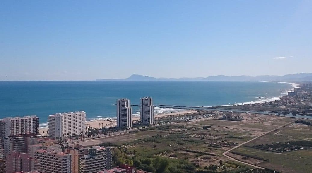 Cullera vue des plages